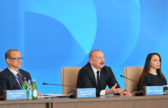 Ilham Aliyev : Un pays indépendant ne devait pas recevoir de leçons sur la manière dont il devait vivre, sur ce qu’il devait faire ou ne pas faire